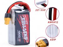 تصویر باتری FULLSEND 6S 1300mAh 120C