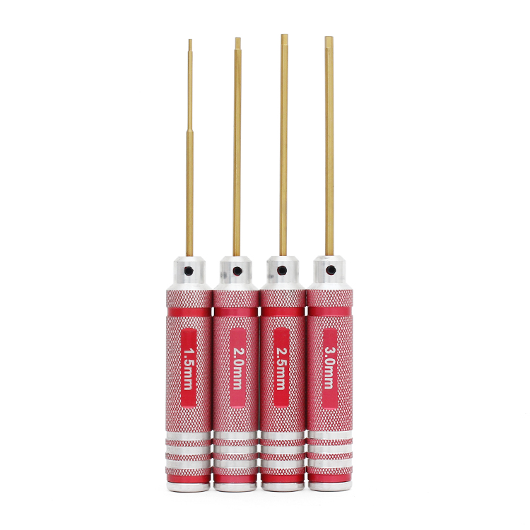 Hexagon Screwdriver Kit - Red