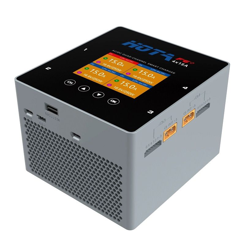 HOTA F6 + ACDC AC500W DC Battery Chargery