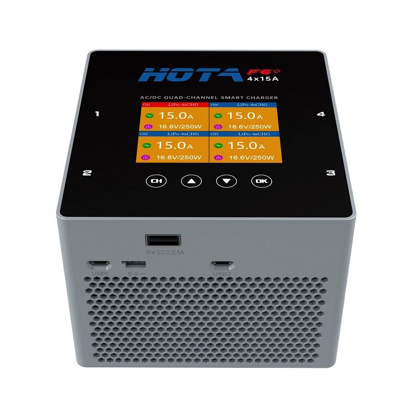 HOTA F6 + ACDC AC500W DC Battery Chargery